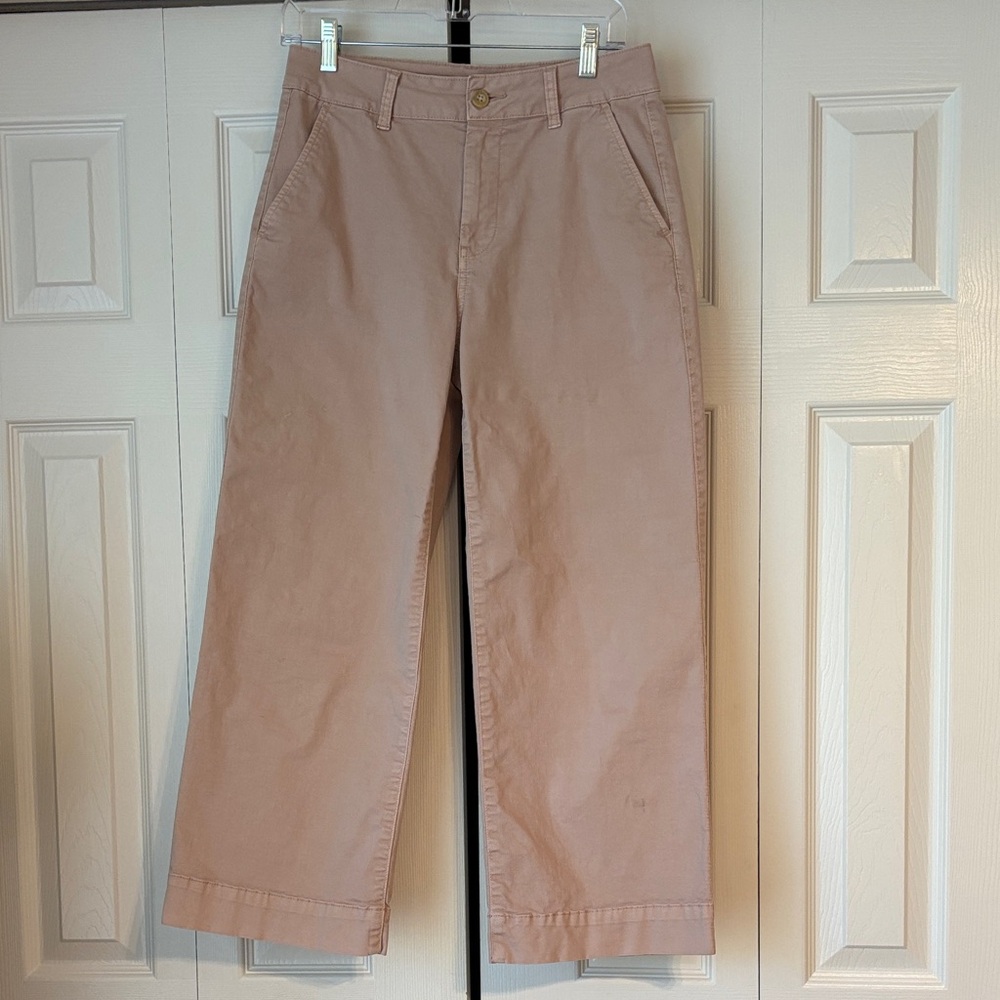 Daily Ritual Cropped Wide Leg Pants Size 4